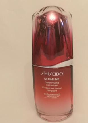 Shiseido ultimune power infusing concentrate стимулюючий захисний концентрат для обличчя, 50 мл2 фото