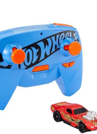 Hot wheels rc 1:64 scale rodger dodger радиоуправление хотвилс трек