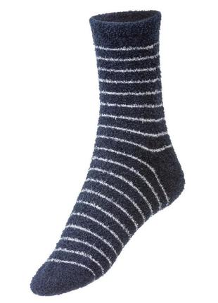 Женские носки esmara®, теплые и мягкие, 2 пары, размер 39-42, цвет синий3 фото