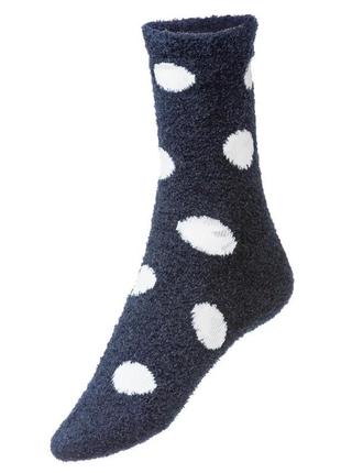Женские носки esmara®, теплые и мягкие, 2 пары, размер 39-42, цвет синий2 фото