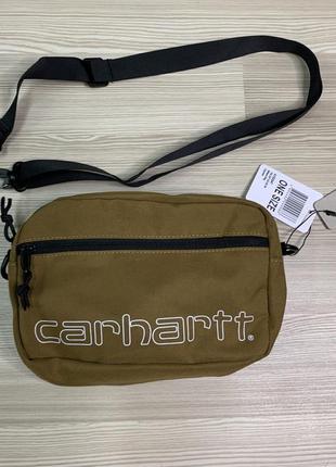 Сумка / мессенджер бренда carhartt, новая с этикеткой1 фото