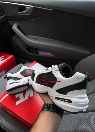 Мужские кроссовки nike air max monarch iv white black red 41-42-43-44-45-463 фото