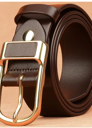 Кожаный ремень для джинсов. jifanpaul.