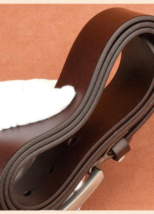 Кожаный ремень для джинсов. jifanpaul.