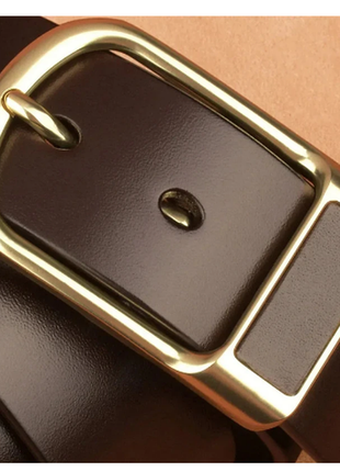 Кожаный ремень для джинсов. jifanpaul.