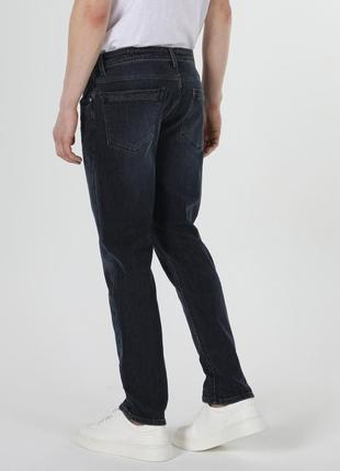 Мужские классические джинсы colin's jack синие зауженные снизу 30/323 фото
