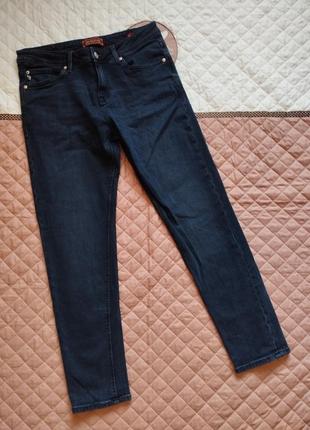 Мужские классические джинсы colin's jack синие зауженные снизу 30/321 фото