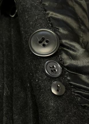 Стильне тепле чоловіче пальто піджак levi’s оригінал шерсть в ідеальному стані без нюансів9 фото