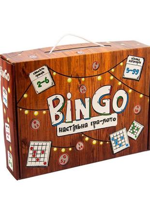 Настільна гра-лото "bingo" 30757 укр