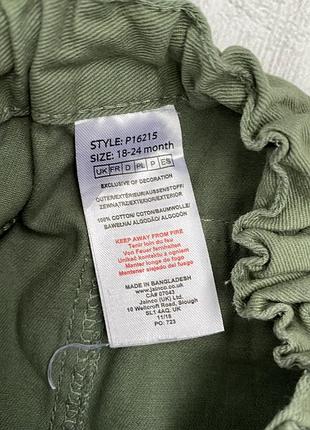 Шорти c&amp;a на 18-24 міс ( зріст 86-92 см) 3