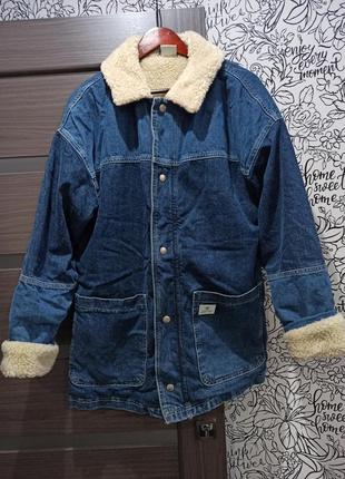 Жіноча джинсова парка