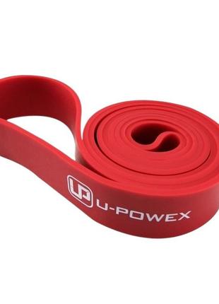Резинові петлі для тренувань u-powex up_1072 power band набір 2шт. red/black (4,5-27kg)6 фото