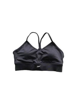 Женский спортивный бюстгальтер reebok workout ready sports w / новый1 фото