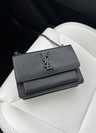 Ysl sunset total  black сумка