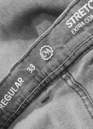 Джинсы серого цвета, настоящий плотный джинс от c&amp;a8 фото