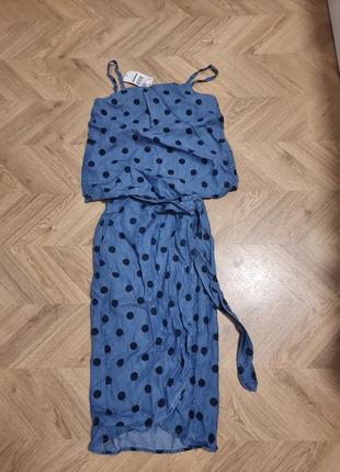 Комплект юбка и майка (летний костюм) mango1 фото