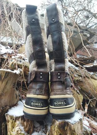 24 см тёплые сапоги зимние sorel by columbia сноубутсы снегоходы4 фото