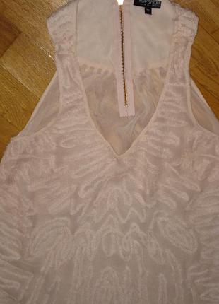 Ніжна пудра віскозна блузка