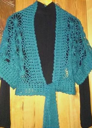 Оверсайз atmosphere безрукавка жилет накидка болеро кардиган