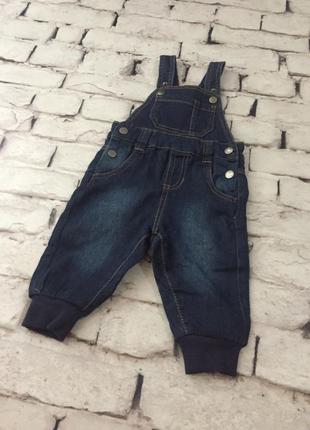 Крутой комбинезон  джинсовый детский lupilu2 фото