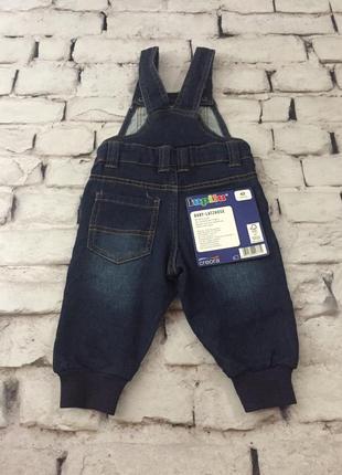 Крутой комбинезон  джинсовый детский lupilu5 фото