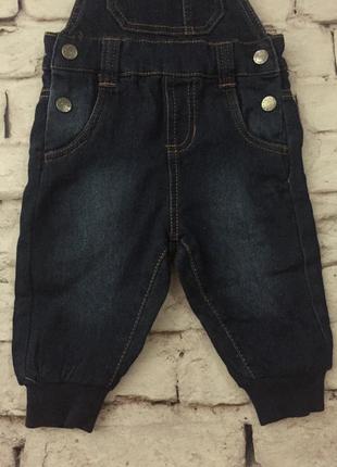 Крутой комбинезон  джинсовый детский lupilu10 фото