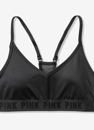 Спортивный топ pink victoria’s secret sports bra1 фото