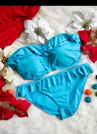 Стильний купальник george з бюстом 80e/36е.