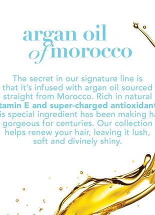 Професійний американський шампунь moroccan argan oil renewing treatment ogx usa3 фото