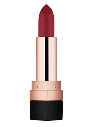 Помада для губ матовая topface "instyle - matte lipstick" 014 - rebel red1 фото