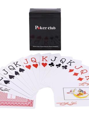 Карты игральные покерные sp-sport ig-6010 poker club 54 карты