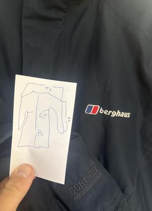 Мужская куртка мембрана парка штурмовка 3 в 1 berghaus gore-tex7 фото