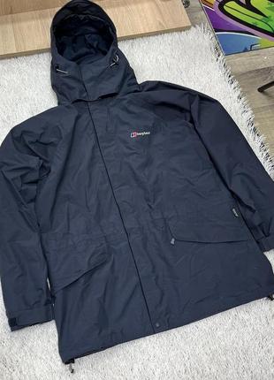 Мужская куртка мембрана парка штурмовка 3 в 1 berghaus gore-tex