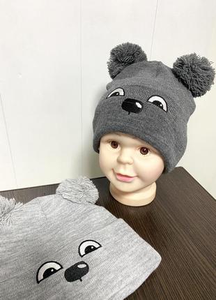 Шапка дитяча зимня ,розмір 48-54