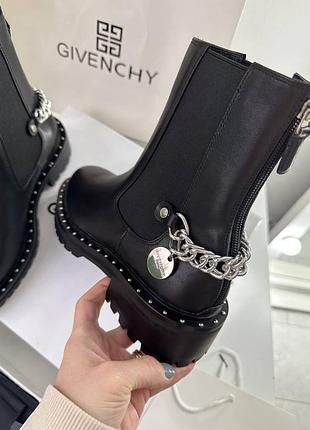 Ботинки черевики челсі slipper givenchy3 фото