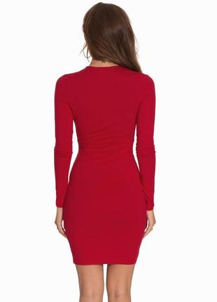 Красное платье по фигуре nly trend8 фото