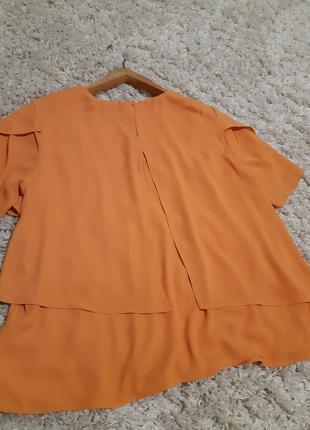 Яркая комфортная блуза свободного кроя, mango, p. 10-1410 фото