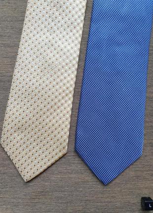 Profuomo - краватка італія шовкова чоловіча мужской галстук2 фото
