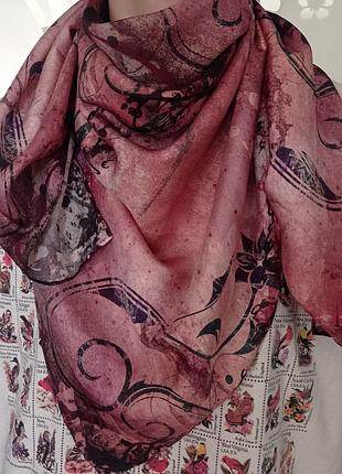 Снизи! платок шелковый туречки