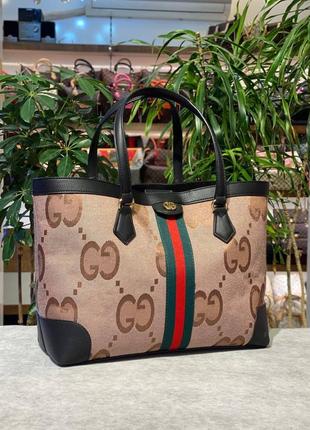 Женская сумка gucci tote bag люкс качество