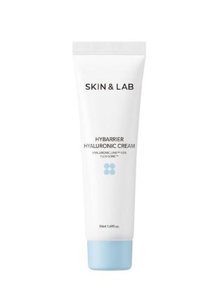 Зволожувальний крем з гіалуроновою кислотою skin&lab hybarrier hyaluronic cream 50 ml