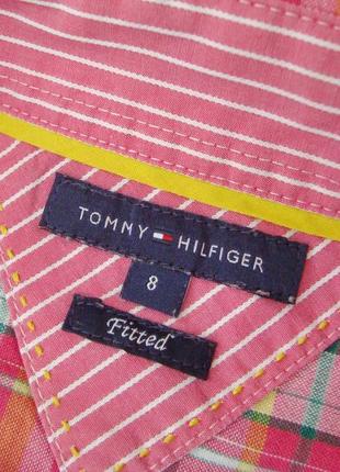 Tommy hilfiger, оригинал, рубашка, размер 8, s-m.9 фото