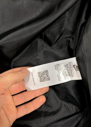 Куртка nike black з капюшоном/мужская зимняя куртка nike5 фото