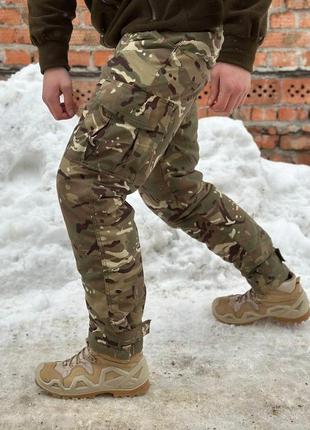 Штани ріп стоп на omni-heat зимові військові штани мультикам зимові штани омні хіт2 фото