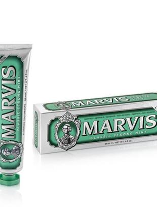 Зубна паста marvis classic strong mint 85ml