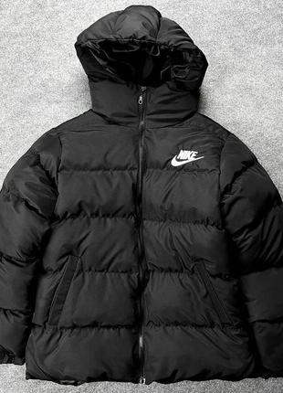 Пуховик nike чорний чоловічий зима, спортивні пуховики куртки чоловічі, чоловічі пуховик бренд