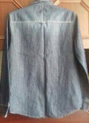 Джинсовая рубашка lee cooper, р.м, хлопок, пог 522 фото