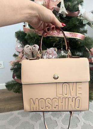 Сумка love moschino оригинал