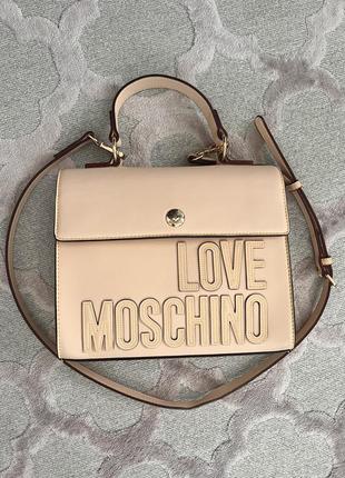 Сумка love moschino оригинал4 фото