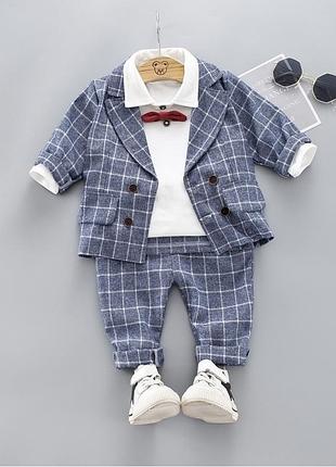 Нарядный костюм тройка на мальчика